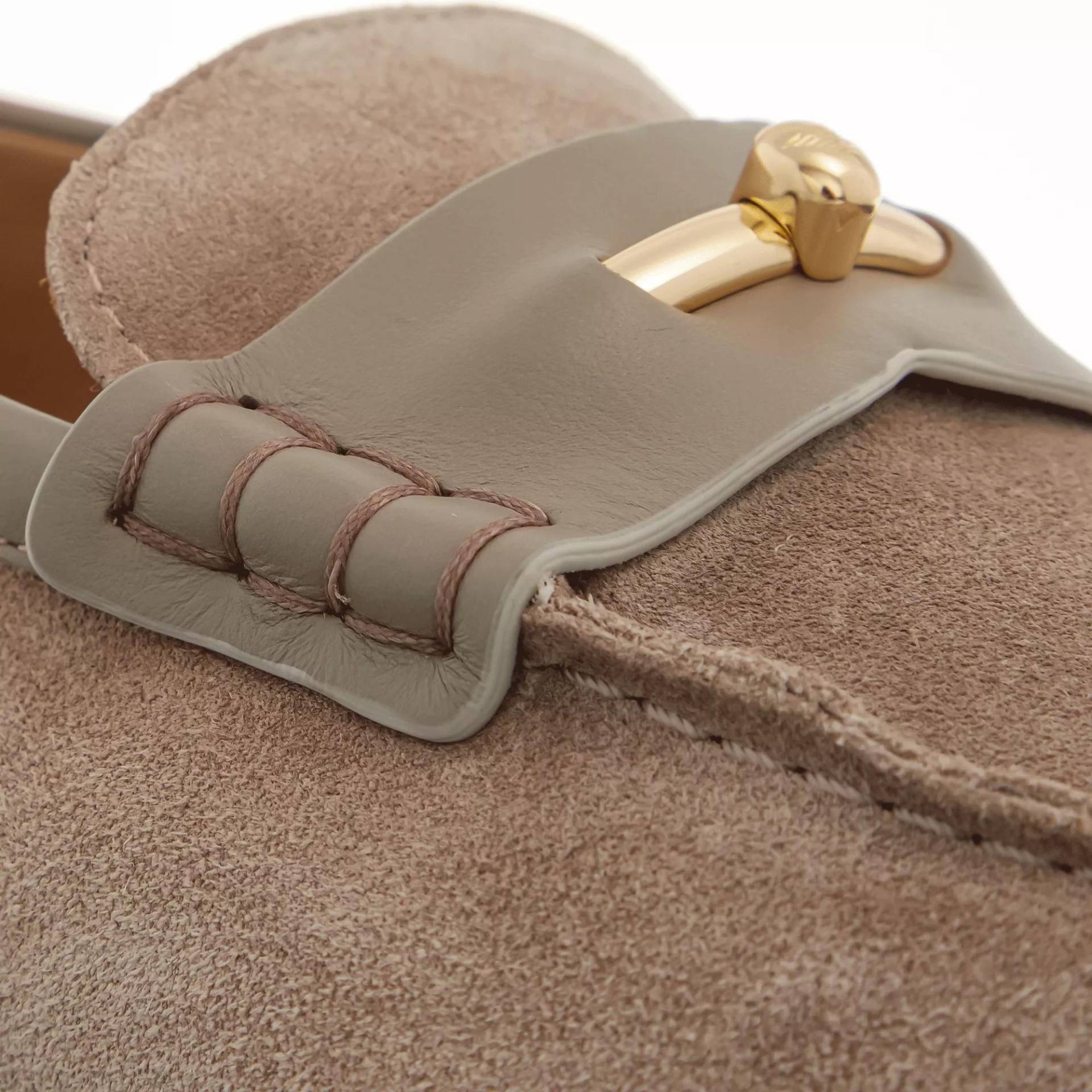 Emporio Armani Loafers & Ballerinas - Loafer - Gr. 38 (EU) - in Beige - für Damen von Emporio Armani