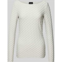 Emporio Armani Longsleeve mit U-Boot-Ausschnitt in Hellgrau, Größe S Emporio Armani Longsleeve mit U-Boot-Ausschnitt in Hellgrau, Größe S von Emporio Armani