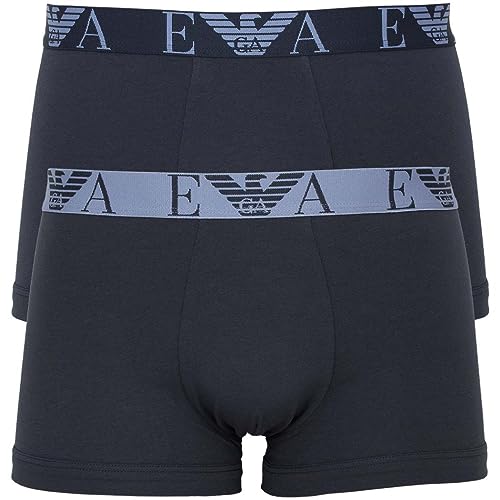 Emporio Armani Men's 2-Pack Bold Monogram Trunk, Marine/Marine, X-Large Emporio Armani Men's 2-Pack Bold Monogram Trunk, Marine/Marine, X-Large von Emporio Armani