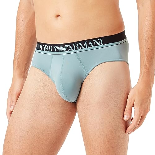 Emporio Armani Men's Brief Essential Microfiber, Arctic, X-Large von Emporio Armani