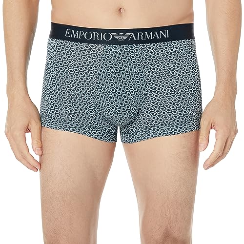 Emporio Armani Men's Classic Pattern Mix Trunks, Exagon, XL Emporio Armani Men's Classic Pattern Mix Trunks, Exagon, XL von Emporio Armani