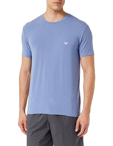 Emporio Armani Men's Crew Neck T-Shirt Soft Modal, Oxford, X-Large von Emporio Armani