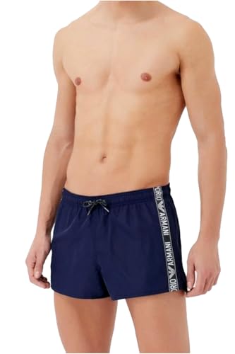 Emporio Armani Men's Denim Tape Shorts Swim Trunks, Eclipse, 54 Emporio Armani Men's Denim Tape Shorts Swim Trunks, Eclipse, 54 von Emporio Armani