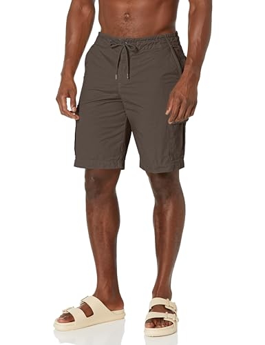 Emporio Armani Men's Eagle Patch Swim Short Bermuda, Dark Land, M von Emporio Armani