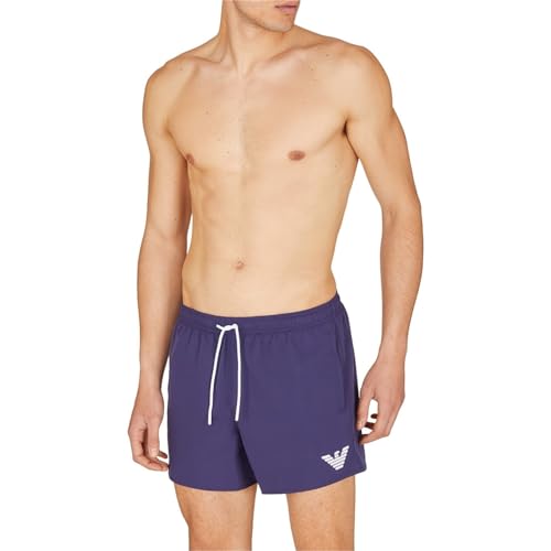 Emporio Armani Men's Essential Boxer Swim Trunks, Eclipse, 50 von Emporio Armani