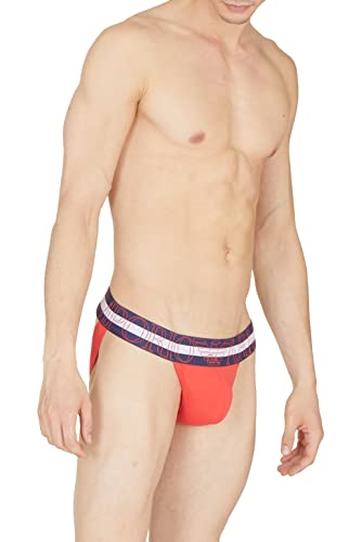 Emporio Armani Men's Mega Logo Jockstrap Jock Strap, Bitter, L von Emporio Armani