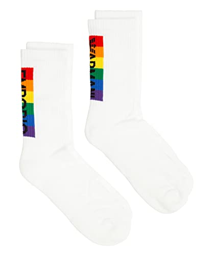 Emporio Armani Men's Terrycloth Rainbow 2-Pack Short Socks, White, TU von Emporio Armani