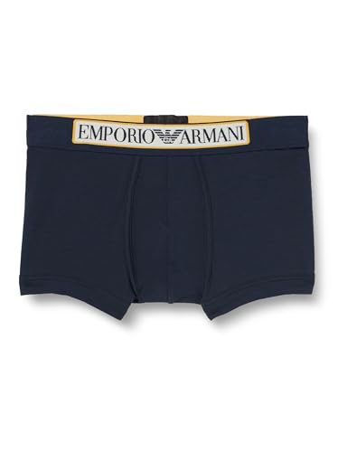 Emporio Armani Men's Trunk Logo Label, Marine, X-Large von Emporio Armani