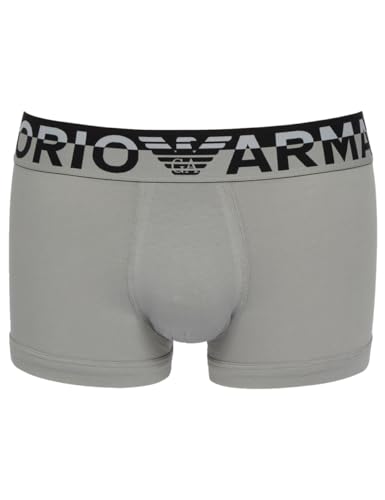 Emporio Armani Men's Trunk Megalogo, Pebble, X-Large von Emporio Armani