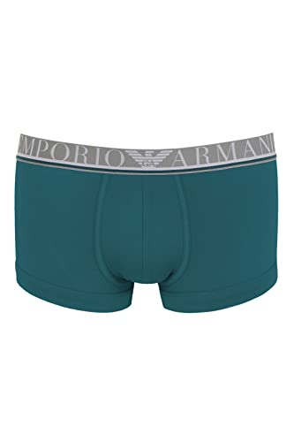 Emporio Armani Men's Underline Logo Trunks, Mediterranean, L von Emporio Armani