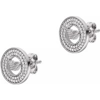 Emporio Armani Ohrringe - Sterling Silver Stud Earrings - Gr. unisize - in Silber - für Damen von Emporio Armani