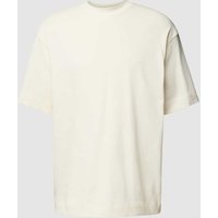 Emporio Armani Oversized T-Shirt im unifarbenen Design in Offwhite, Größe M von Emporio Armani