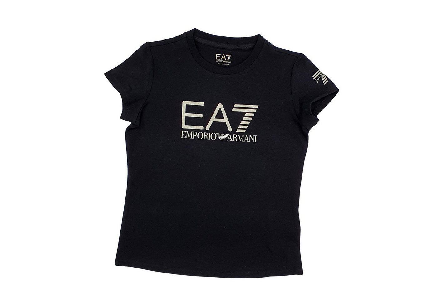 Emporio Armani Print-Shirt EA7 Emporio Armani Kids T-Shirt schwarz/ silber von Emporio Armani