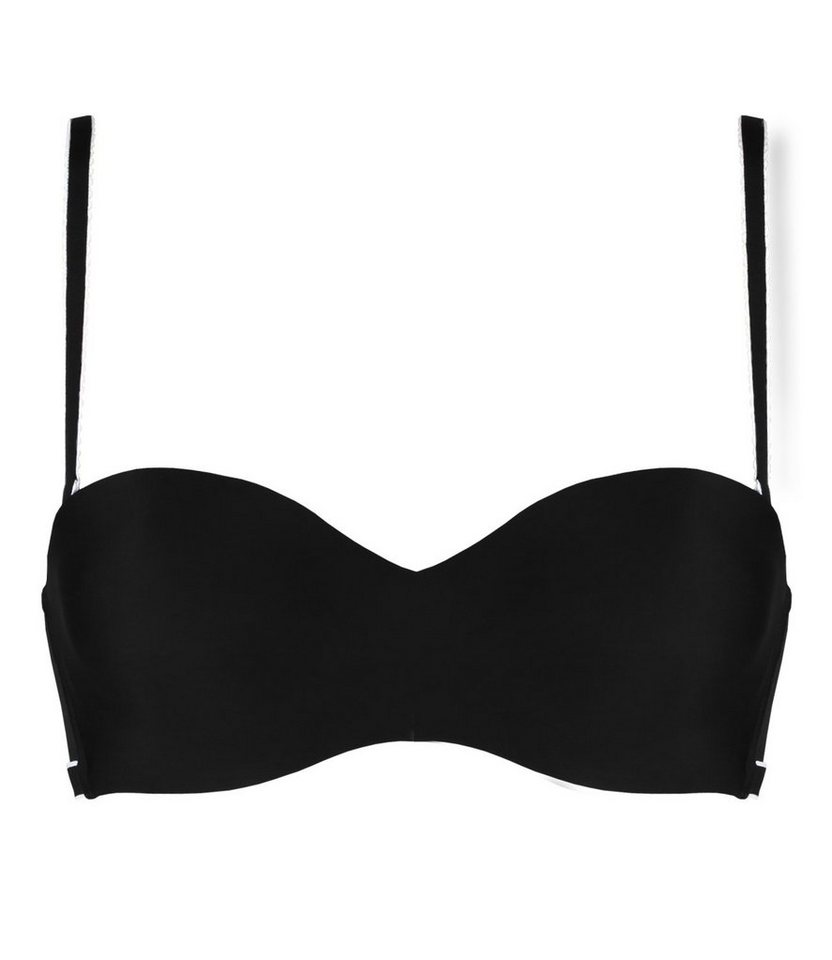 Emporio Armani Push-up-BH Iconic Microfiber mit nahtlosen Cups und flachen Abschlüssen von Emporio Armani