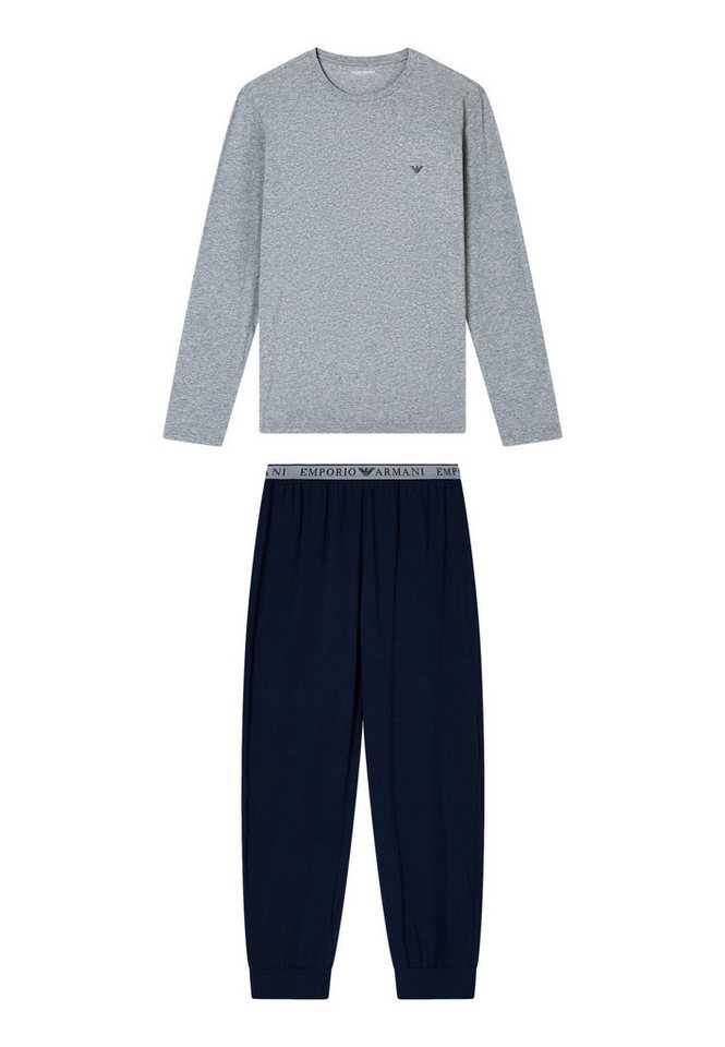 Emporio Armani Pyjama Schlafanzug Pyjama (Packung, 1 tlg) von Emporio Armani