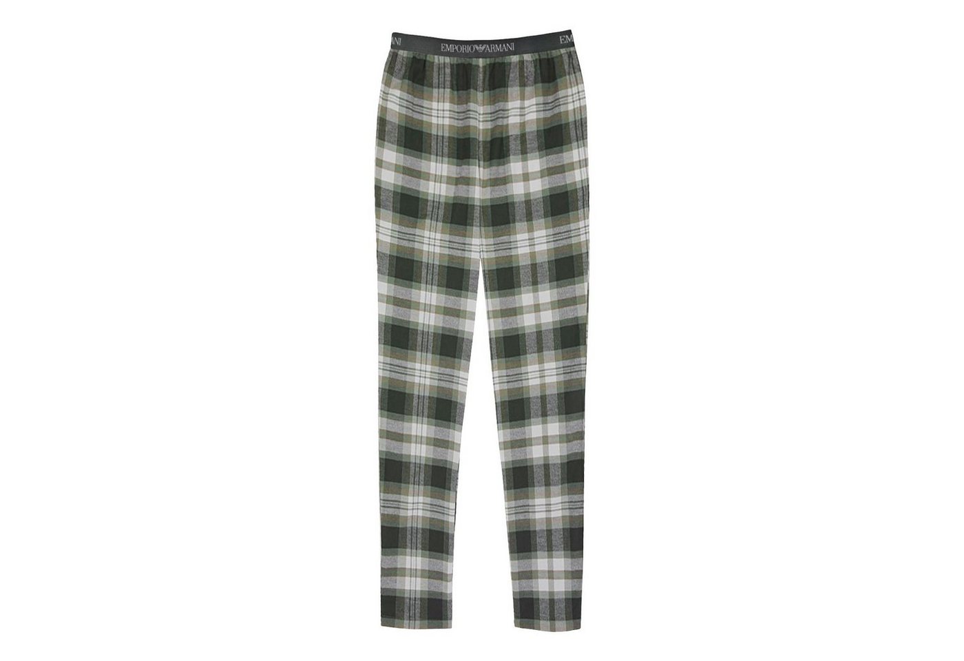 Emporio Armani Pyjamahose Loungewear Schlafhose mit umlaufendem Markenschriftzug auf Komfortbund von Emporio Armani