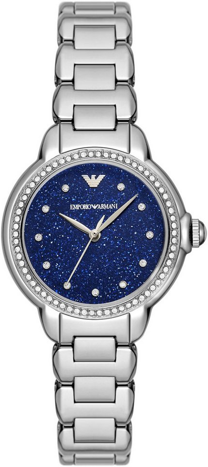 Emporio Armani Quarzuhr AR11630, Armbanduhr, Damenuhr, Edelstahlarmband, analog von Emporio Armani