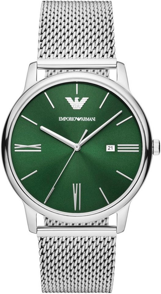 Emporio Armani Quarzuhr AR11578, Armbanduhr, Herrenuhr, Datum, analog von Emporio Armani