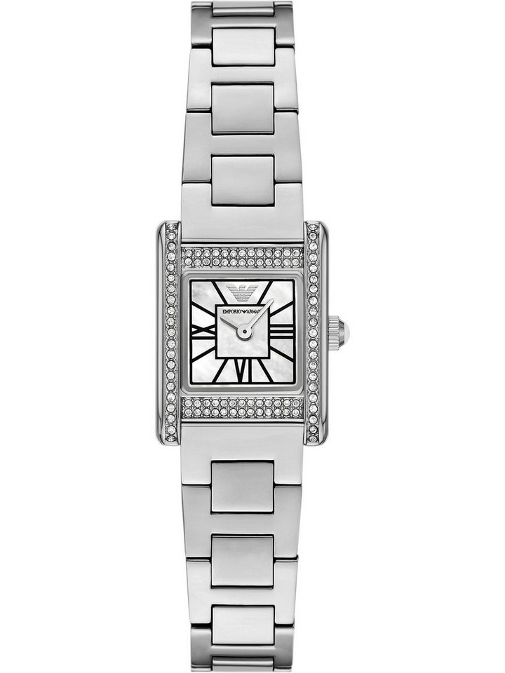 Emporio Armani Quarzuhr Emporio Armani Damen-Uhren Analog Quarz, Klassikuhr von Emporio Armani