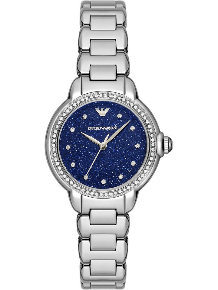 Emporio Armani Quarzuhr Emporio Armani Damen-Uhren Analog Quarz von Emporio Armani