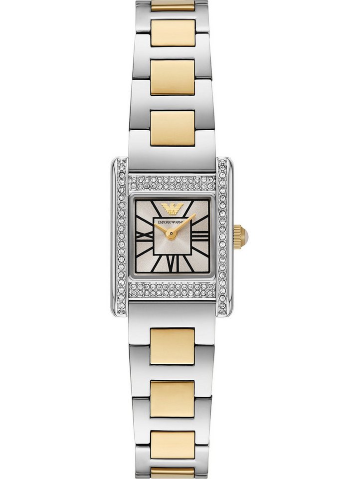 Emporio Armani Quarzuhr Emporio Armani Damen-Uhren Analog Quarz von Emporio Armani