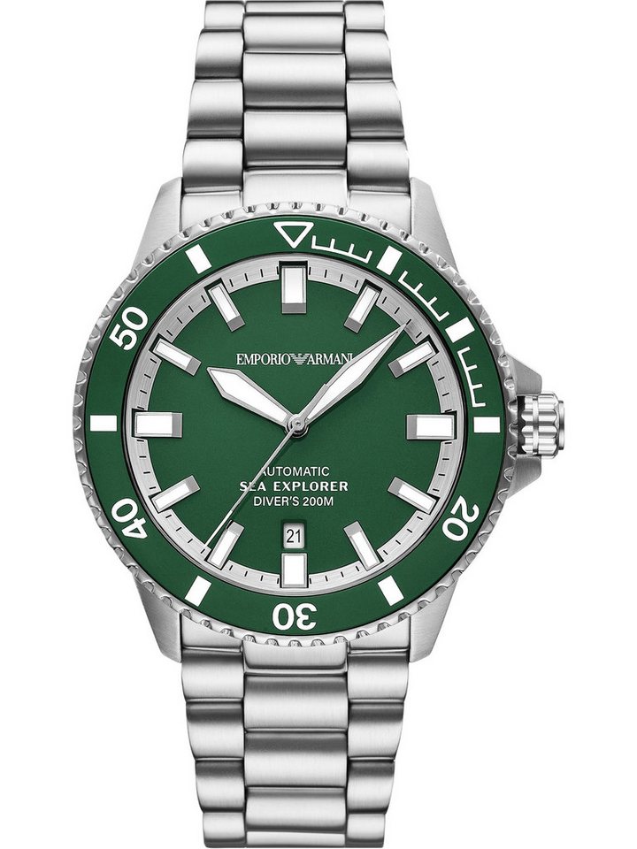 Emporio Armani Quarzuhr Emporio Armani Herren-Uhren Analog Automatik von Emporio Armani