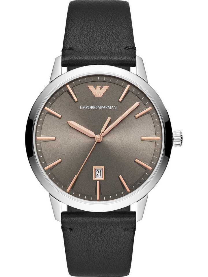 Emporio Armani Quarzuhr Emporio Armani Herren-Uhren Analog Quarz von Emporio Armani