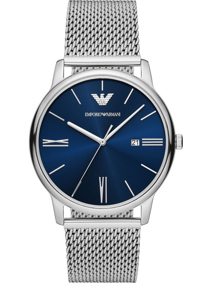Emporio Armani Quarzuhr Emporio Armani Herren-Uhren Analog Quarz von Emporio Armani