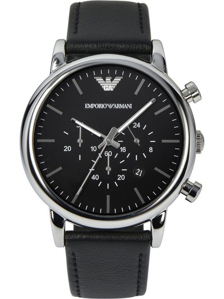 Emporio Armani Quarzuhr Emporio Armani Herren-Uhren Analog Quarz von Emporio Armani