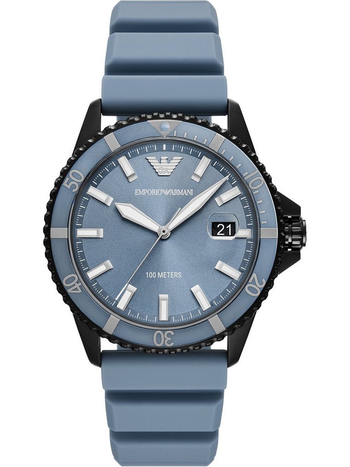 Emporio Armani Quarzuhr Emporio Armani Herren-Uhren Analog Quarz von Emporio Armani