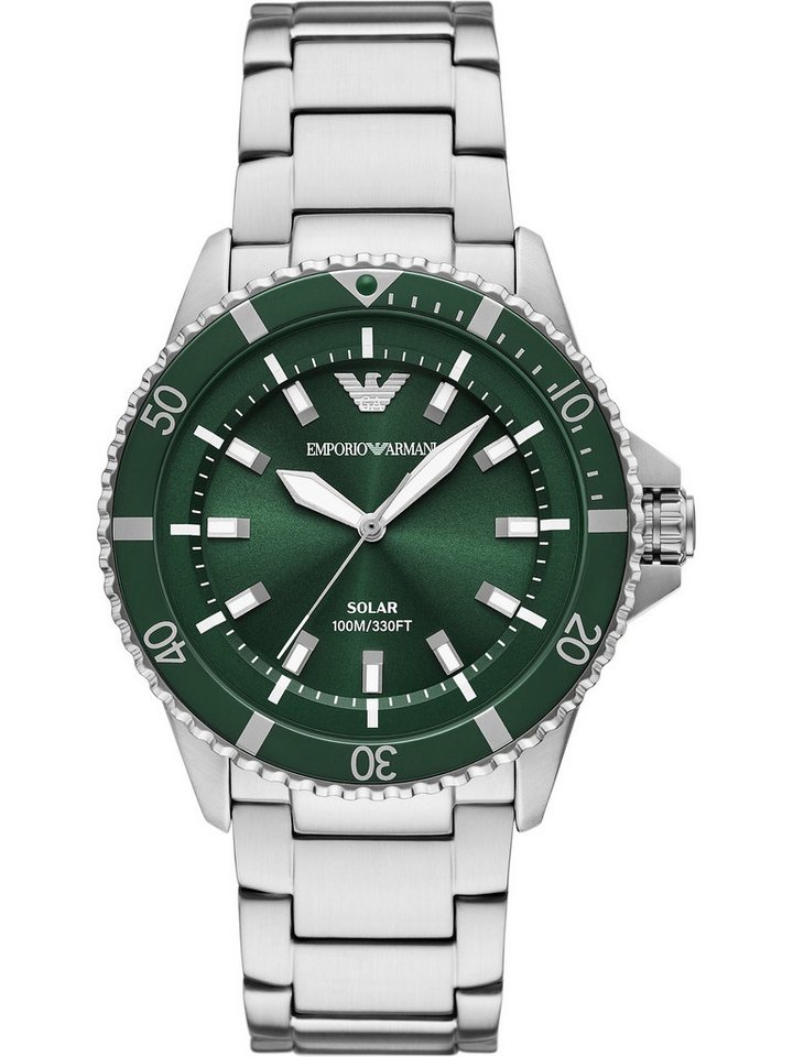 Emporio Armani Quarzuhr Emporio Armani Herren-Uhren Analog Solar von Emporio Armani
