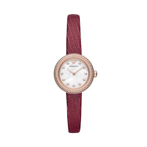 Emporio Armani Damenuhr 2-Zeiger-Werk Edelstahl roségoldfarben, AR11417 von Emporio Armani