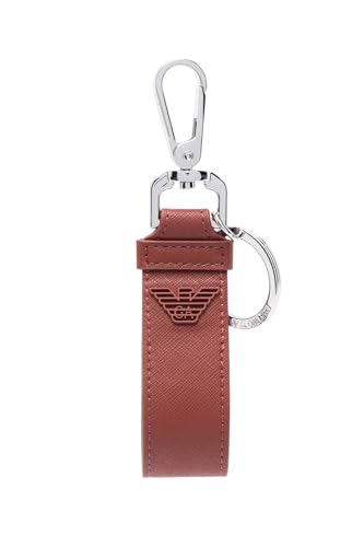 Emporio Armani Schlüsselanhänger Orange Metall 2/23 Herbst Winter 2023/24 von Emporio Armani