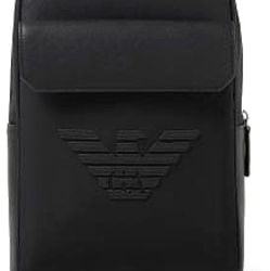 Emporio Armani Schwarzer Ein-schulter-rucksack von Emporio Armani