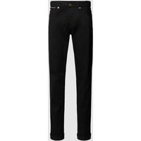 Emporio Armani Slim Fit Jeans im 5-Pocket-Design in Black, Größe 34/32 von Emporio Armani