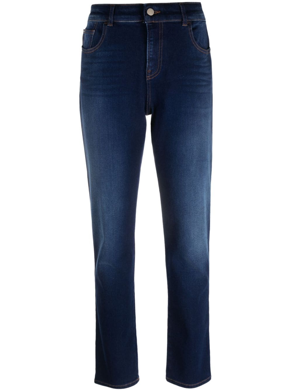Emporio Armani Slim-Fit-Jeans mit Logo - Blau von Emporio Armani