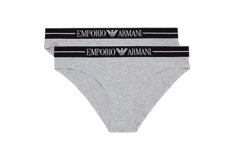Emporio Armani Slip 2er Pack Slip (2 Stück) mit Logobund von Emporio Armani