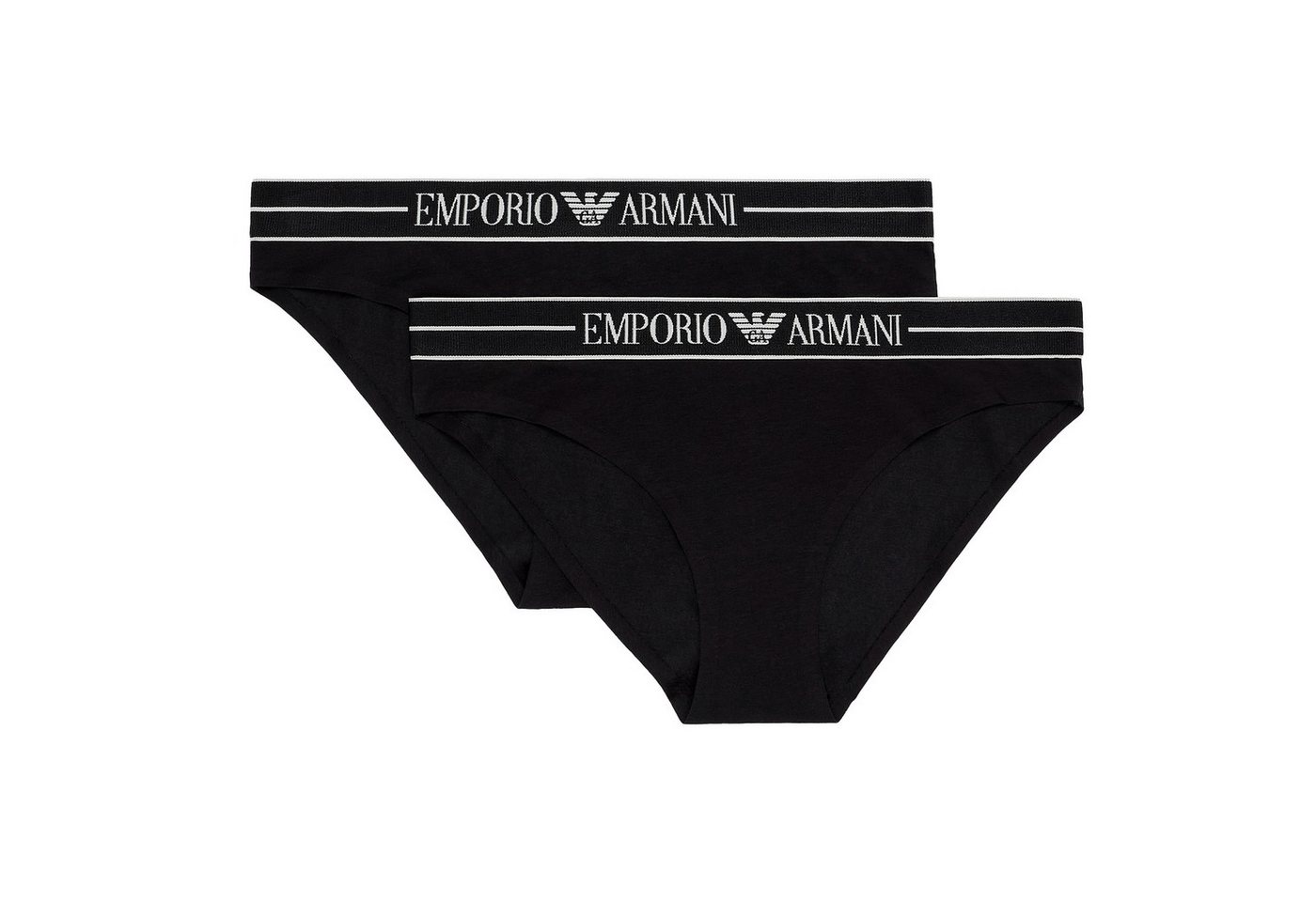 Emporio Armani Slip 2er Pack Slip (2 Stück) mit Logobund von Emporio Armani