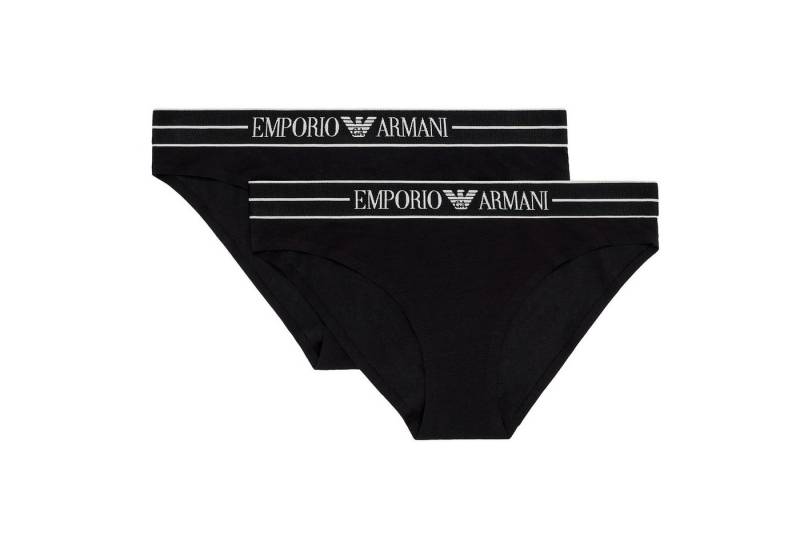 Emporio Armani Slip 2er Pack Slip (2 Stück) mit Logobund von Emporio Armani