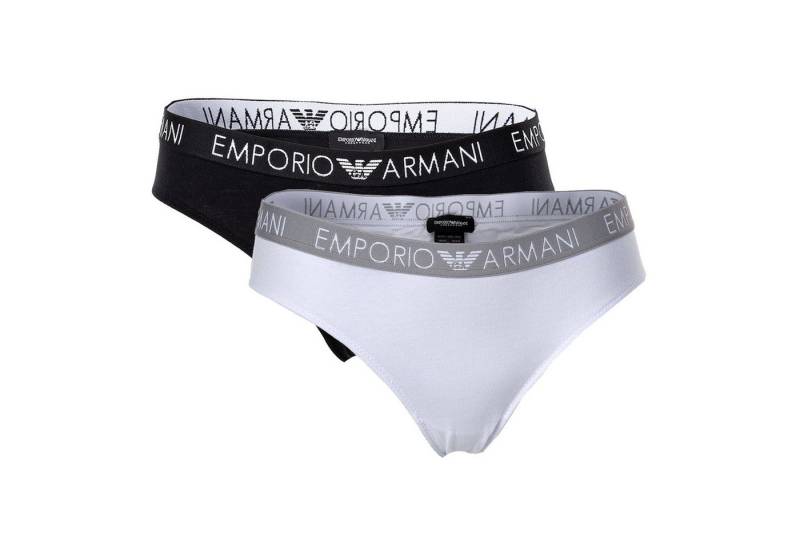 Emporio Armani Slip Damen Slip 2er Pack Baumwolle (Packung, 2er Pack) von Emporio Armani
