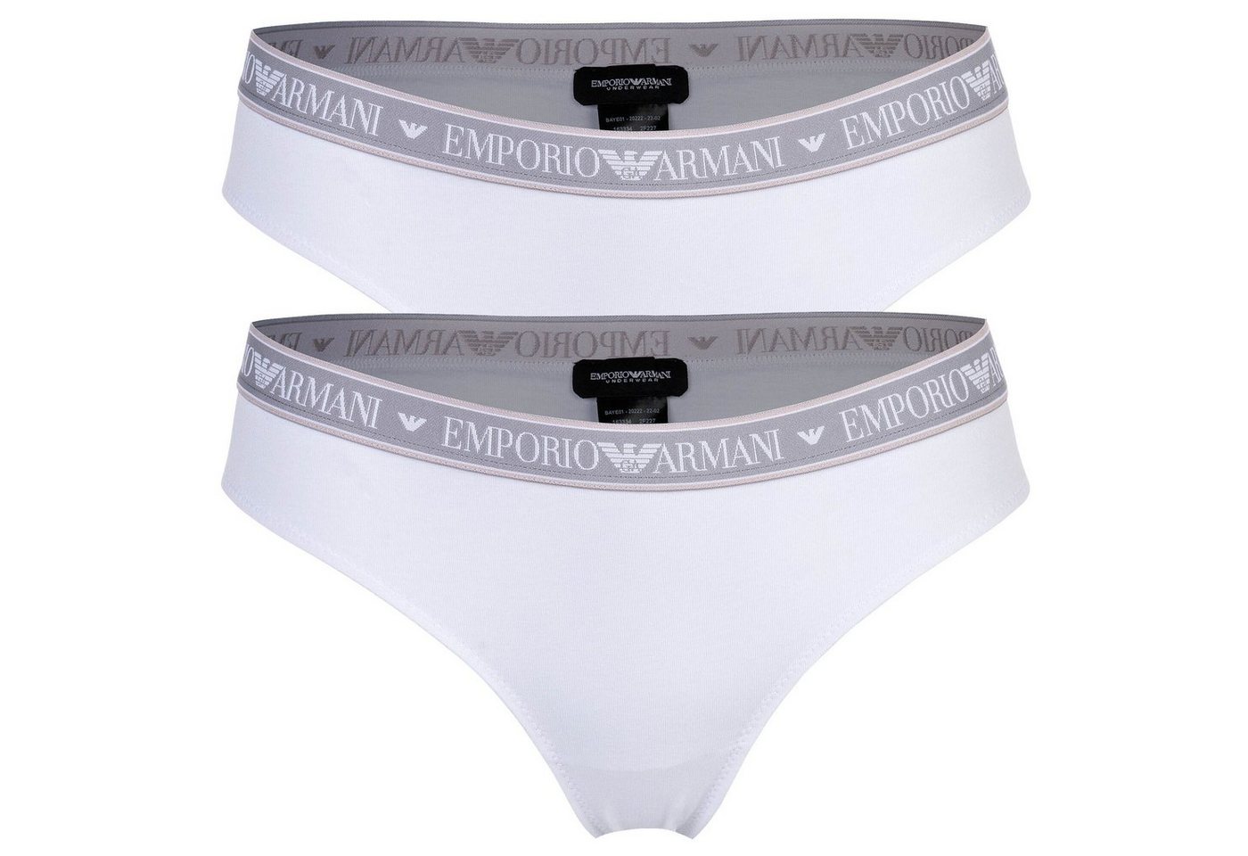 Emporio Armani Slip Damen Slip, 2er Pack - BI-PACK BRIEF, Cotton von Emporio Armani