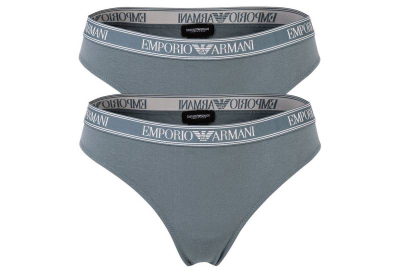 Emporio Armani Slip Damen Slip 2er Pack Baumwolle (Packung, 2er Pack) von Emporio Armani
