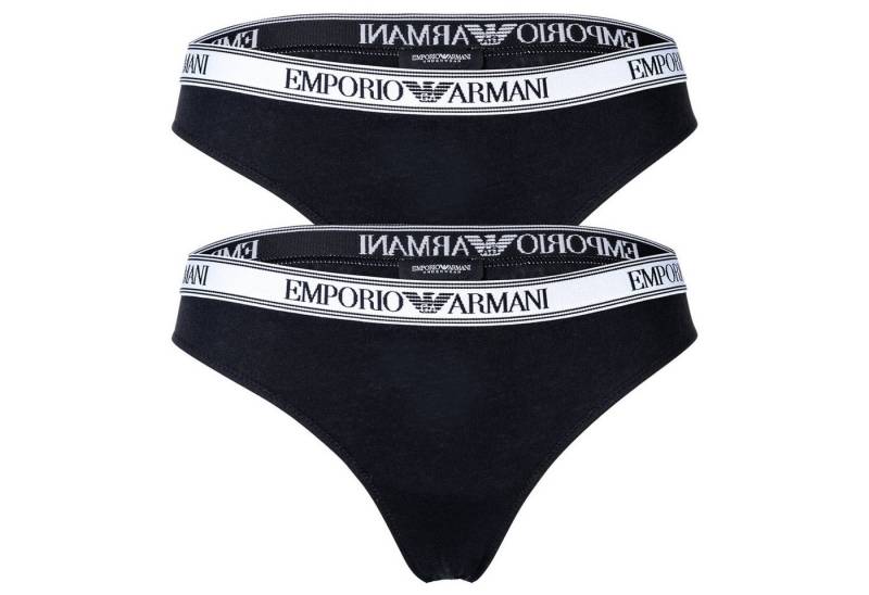 Emporio Armani Slip Damen Slip 2er Pack Baumwolle (Packung, 2er Pack) von Emporio Armani