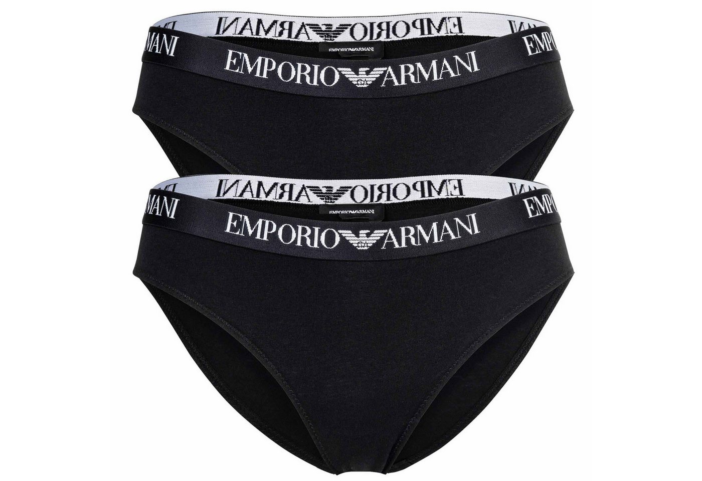 Emporio Armani Slip Damen Slip 2er Pack Baumwolle ESSENTIAL COTTON (Packung, 2er Pack) von Emporio Armani