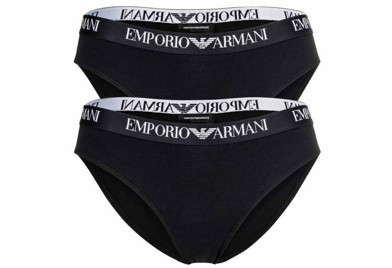 Emporio Armani Slip Damen Slip 2er Pack Baumwolle ESSENTIAL COTTON (Packung, 2er Pack) von Emporio Armani