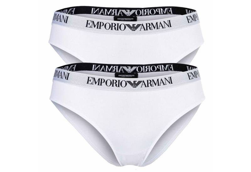 Emporio Armani Slip Damen Slip 2er Pack Baumwolle ESSENTIAL COTTON (Packung, 2er Pack) von Emporio Armani