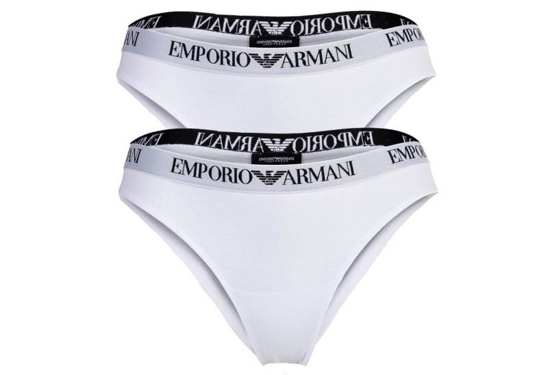 Emporio Armani Slip Damen Slip 2er Pack Baumwolle ESSENTIAL COTTON (Packung, 2er Pack) von Emporio Armani