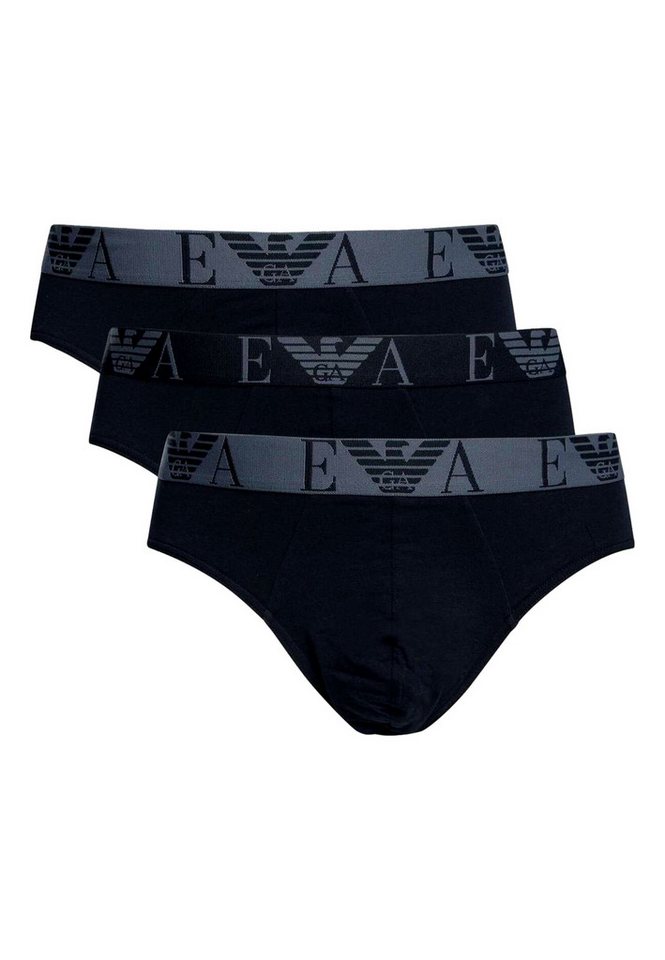 Emporio Armani Slip Unterhose Slips 3-Pack (3-St) von Emporio Armani