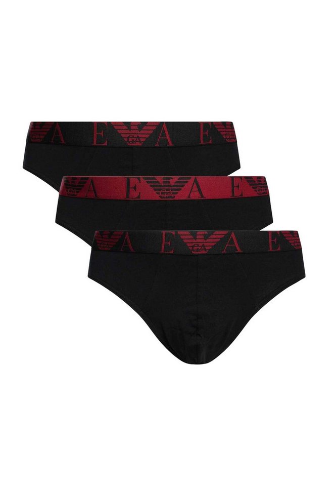 Emporio Armani Slip Unterhose Slips 3-Pack (3-St) von Emporio Armani