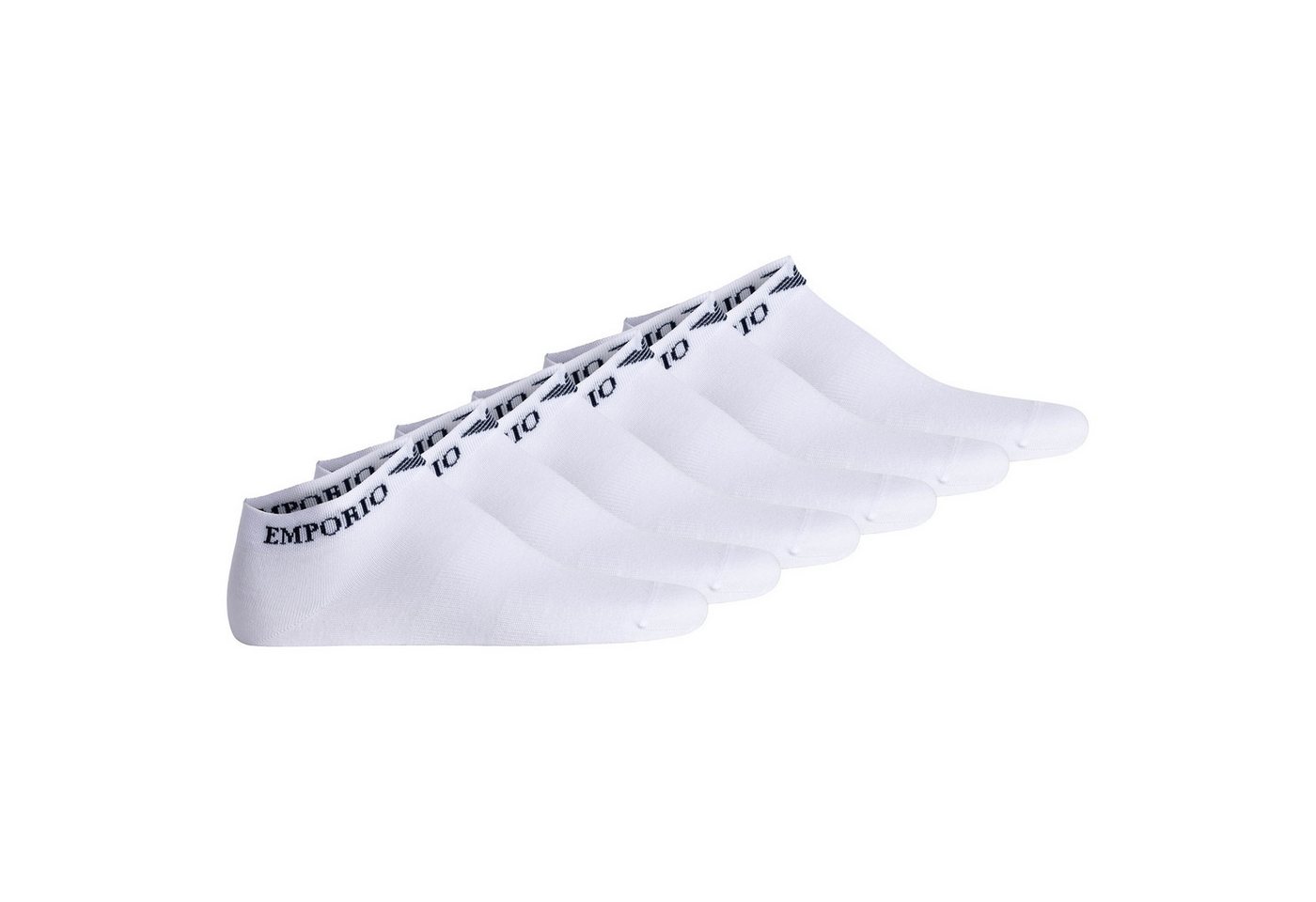 Emporio Armani Sneakersocken Herren Sneakersocken, 6er Pack - CASUAL COTTON von Emporio Armani